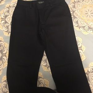 Never worn black trouser style chinos